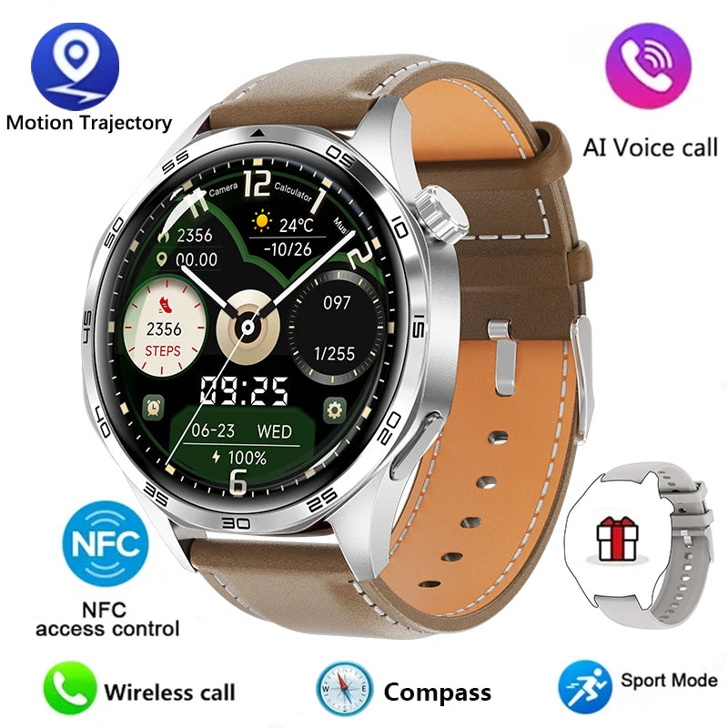 Watch 5 PRO Smart Watch Men Watch 5 AMOLED HD Screen Bluetooth Call GPS Trajectory NFC Heart Rate Compass SmartWatches
