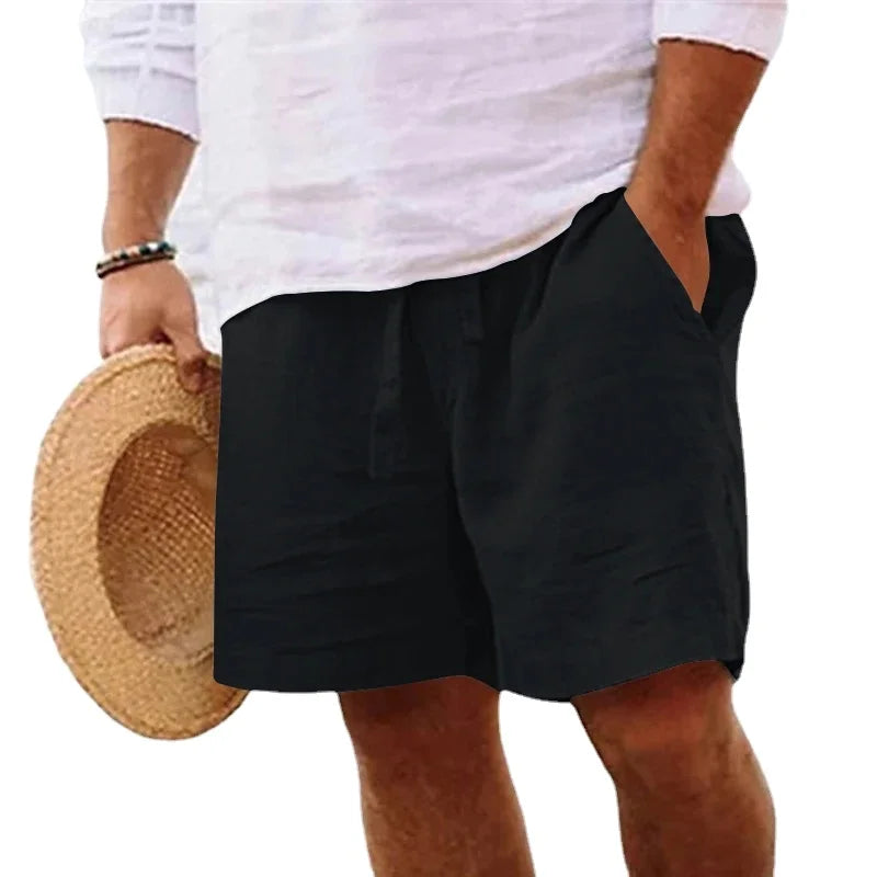 Beach linen shorts, various colors