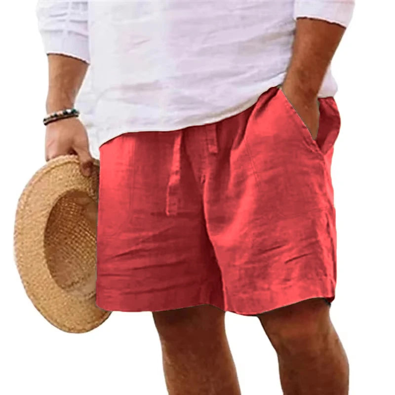 Beach linen shorts, various colors