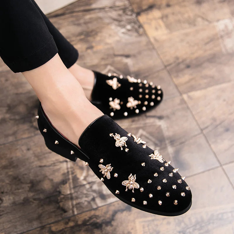 QUAOAR 2021 Fashion Brand Men's Shoes Handmade Leather Comfortable Men's Shoes Men's Loafers Banquet Shoes