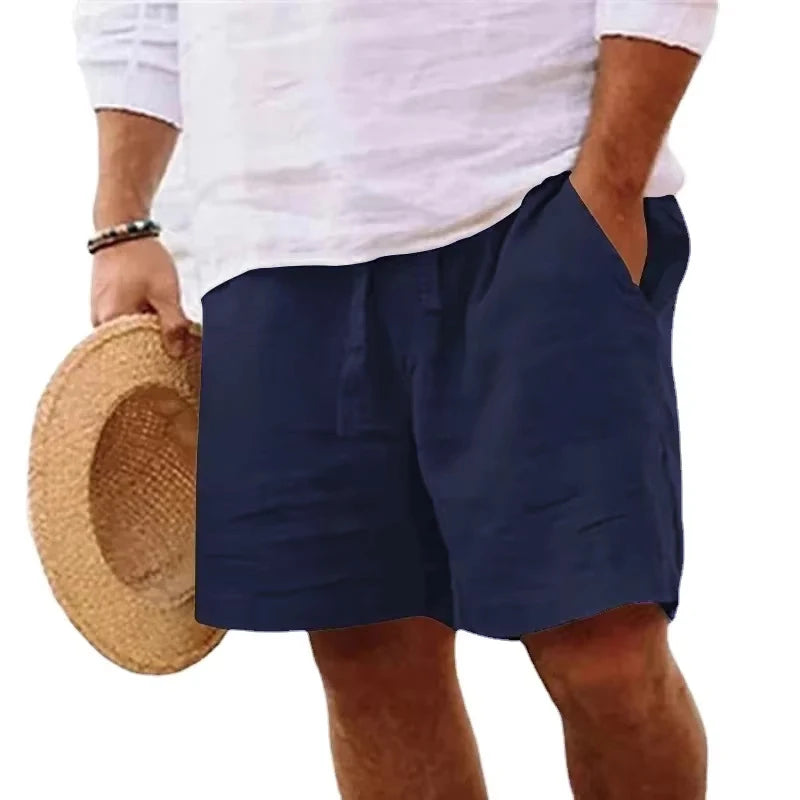 Beach linen shorts, various colors