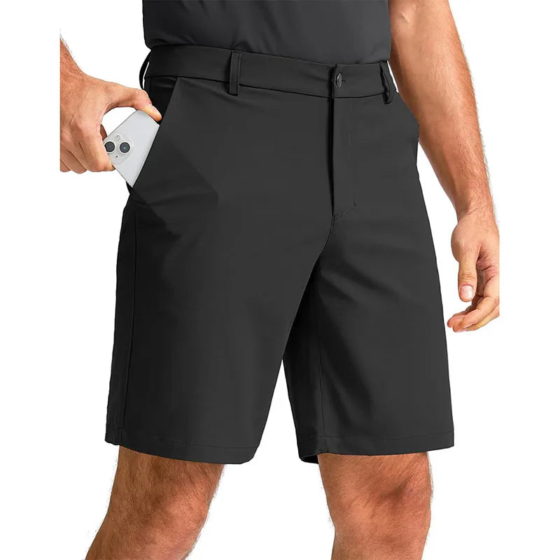Summer golf shorts, solid color, very comfortable
