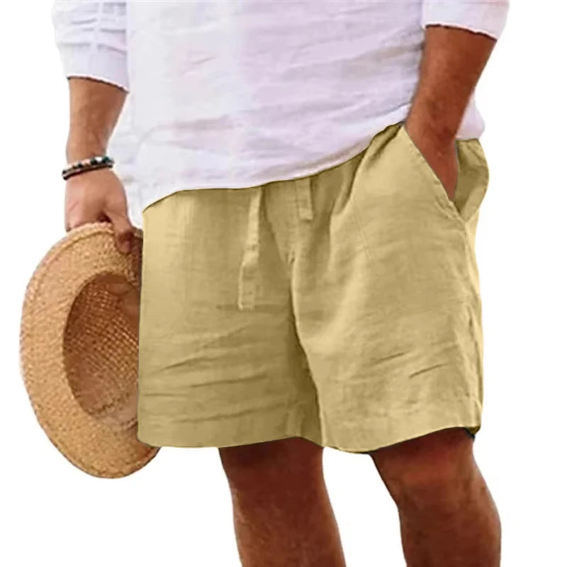 Beach linen shorts, various colors