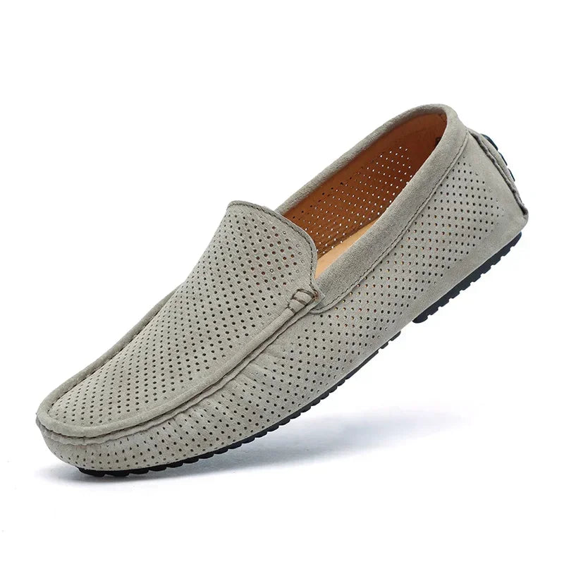 Men's leather shoes, comfortable, great for driving