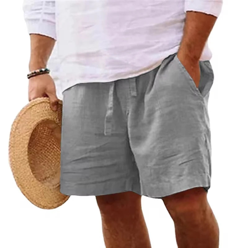Beach linen shorts, various colors