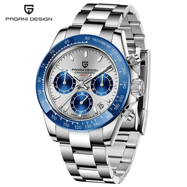 Pagani Design Retro Sapphire Watch Stainless Steel Waterproof Watch, various models