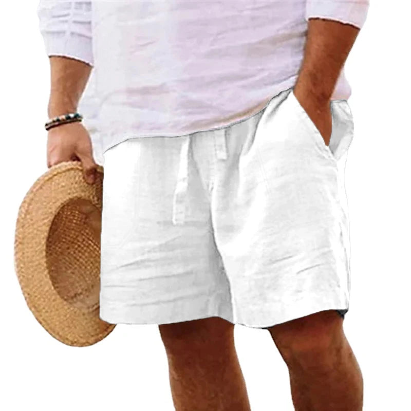 Beach linen shorts, various colors