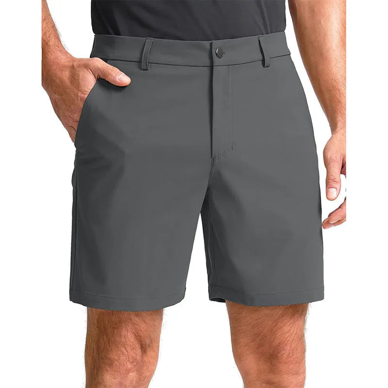Summer golf shorts, solid color, very comfortable
