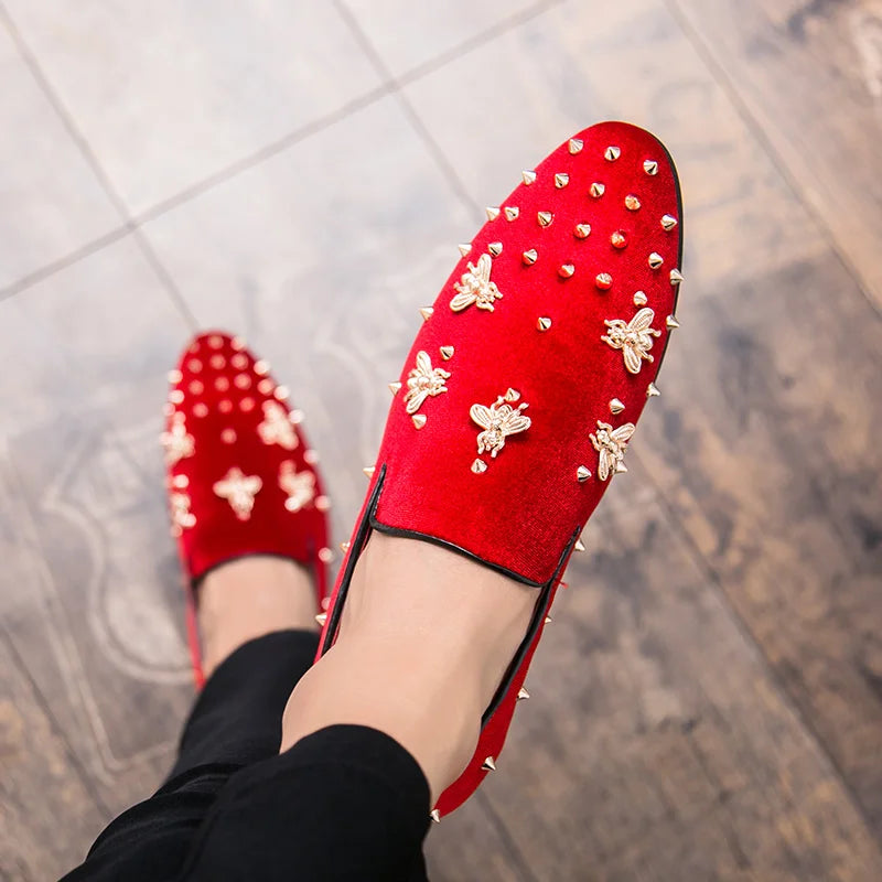 QUAOAR 2021 Fashion Brand Men's Shoes Handmade Leather Comfortable Men's Shoes Men's Loafers Banquet Shoes