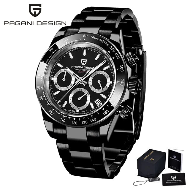 Pagani Design Retro Sapphire Watch Stainless Steel Waterproof Watch, various models